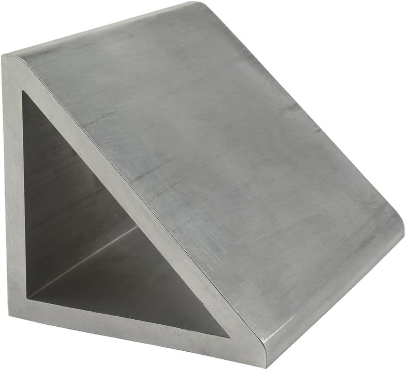 8636, Aluminum 45 Degree Gusset Angle Profile 3" x 3" x 0.25" x 24" Long